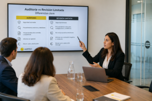 Diferencias entre auditoría y revisión limitada